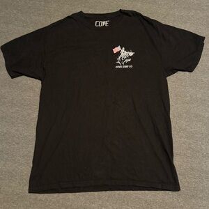 Cove Black Graphic Tee for Men
